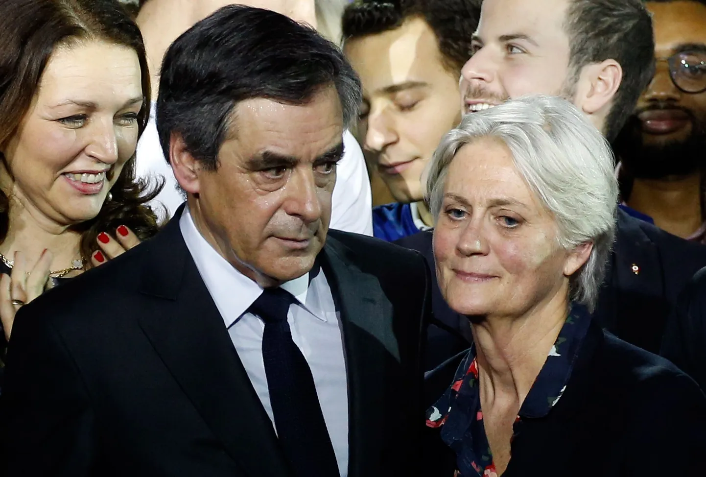 Francois ja Penelope Fillon.