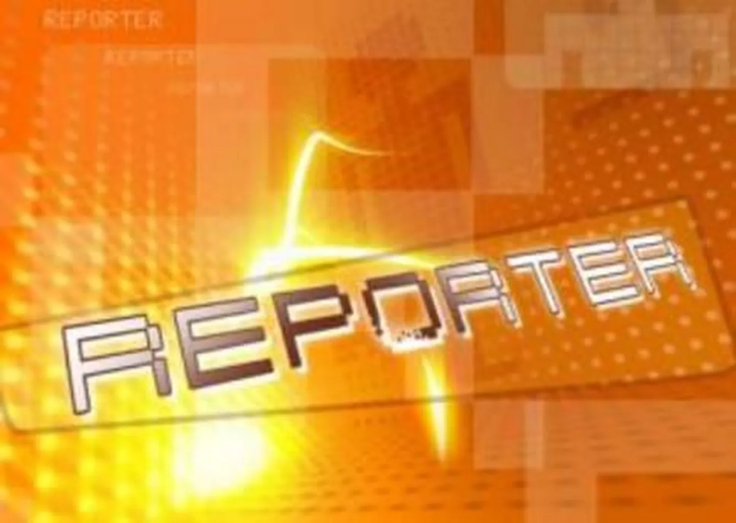 Kanal 2 uudistesaate «Reporter» logo. .