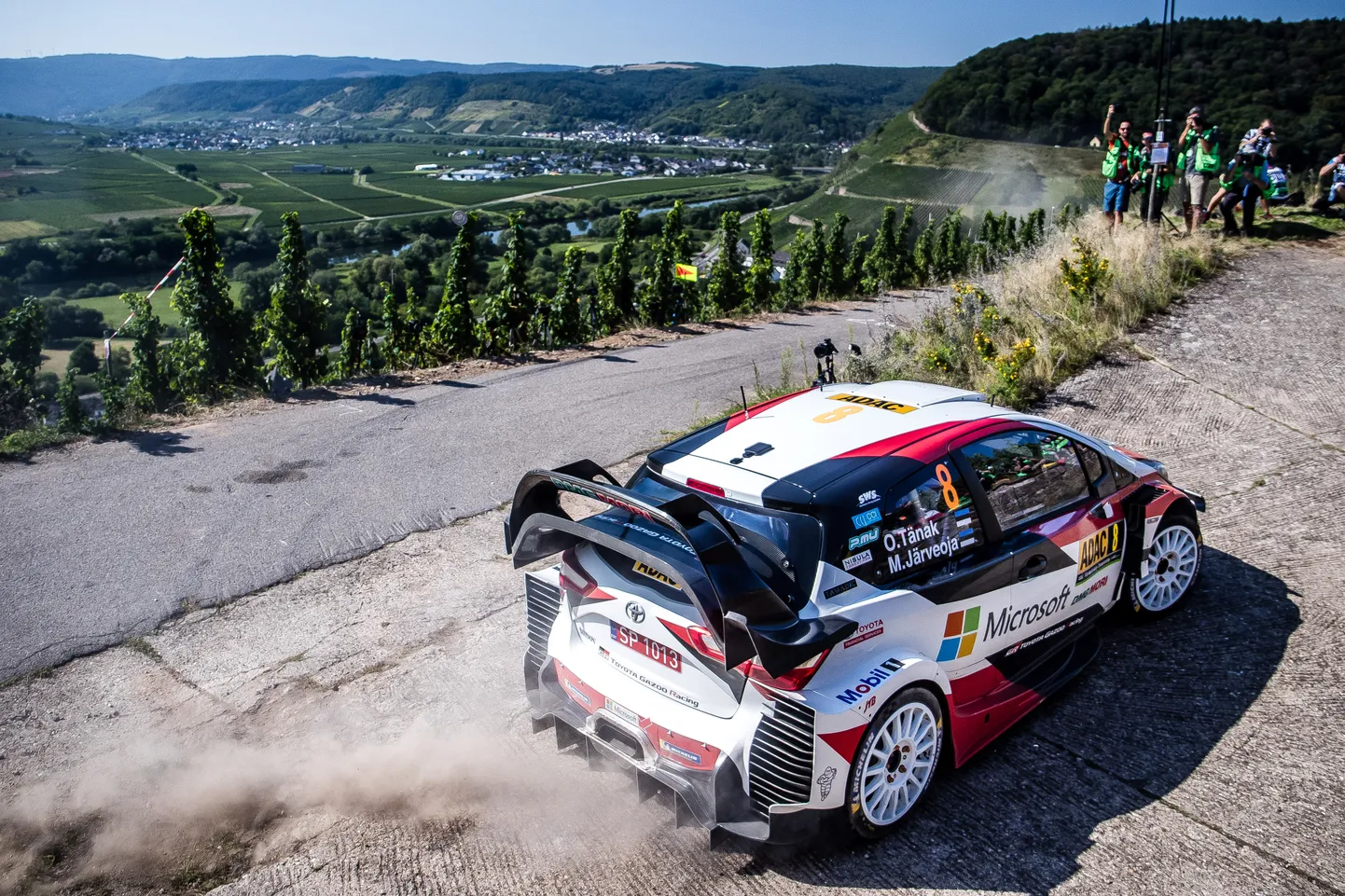 Ott Tänak mullu Saksamaa rallil.