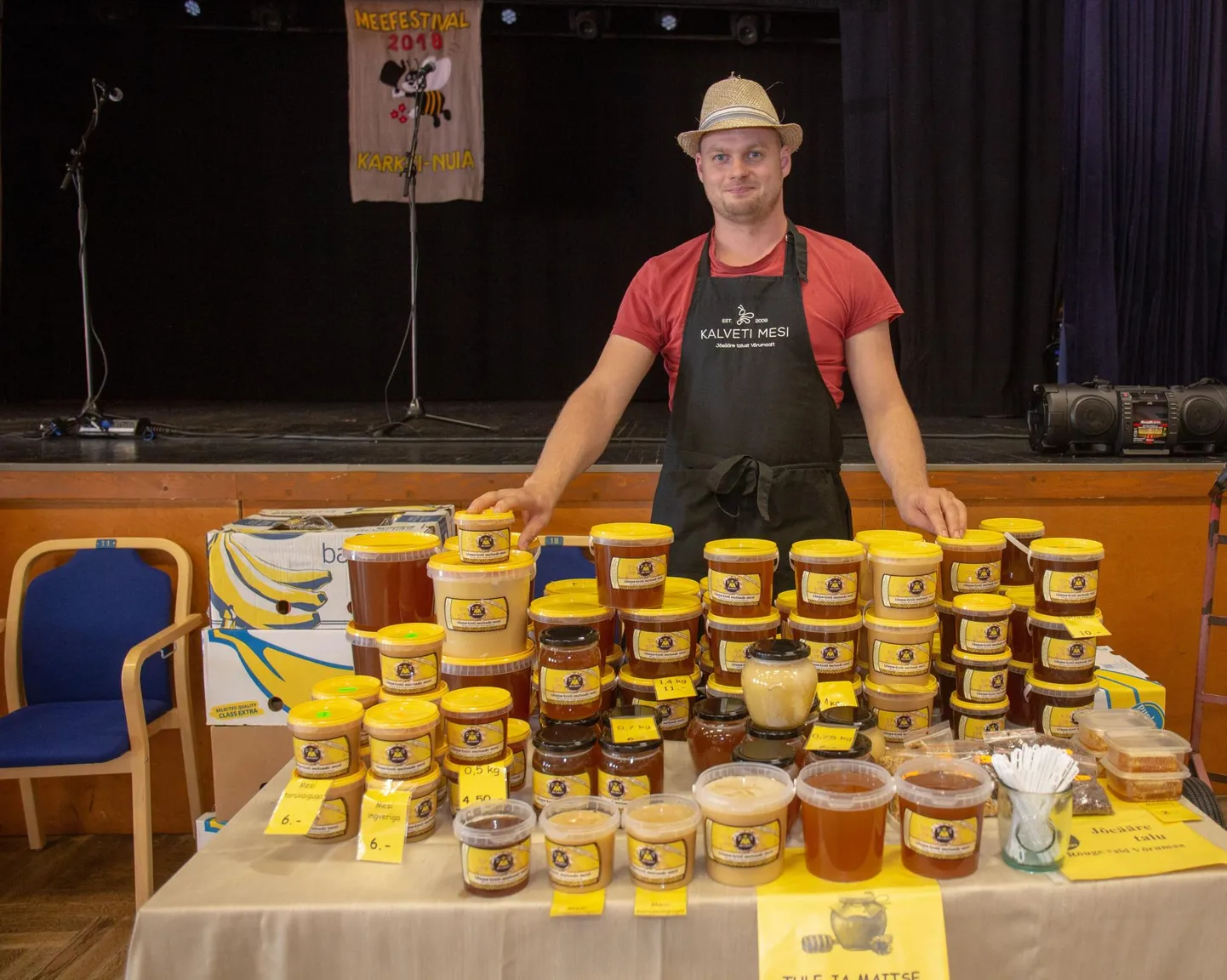 Kodumaist mett saab ka Karksi-Nuia meefestivalil.
Elmo Riig/Sakala