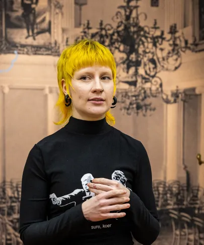 Kunstnik Stina Leek.