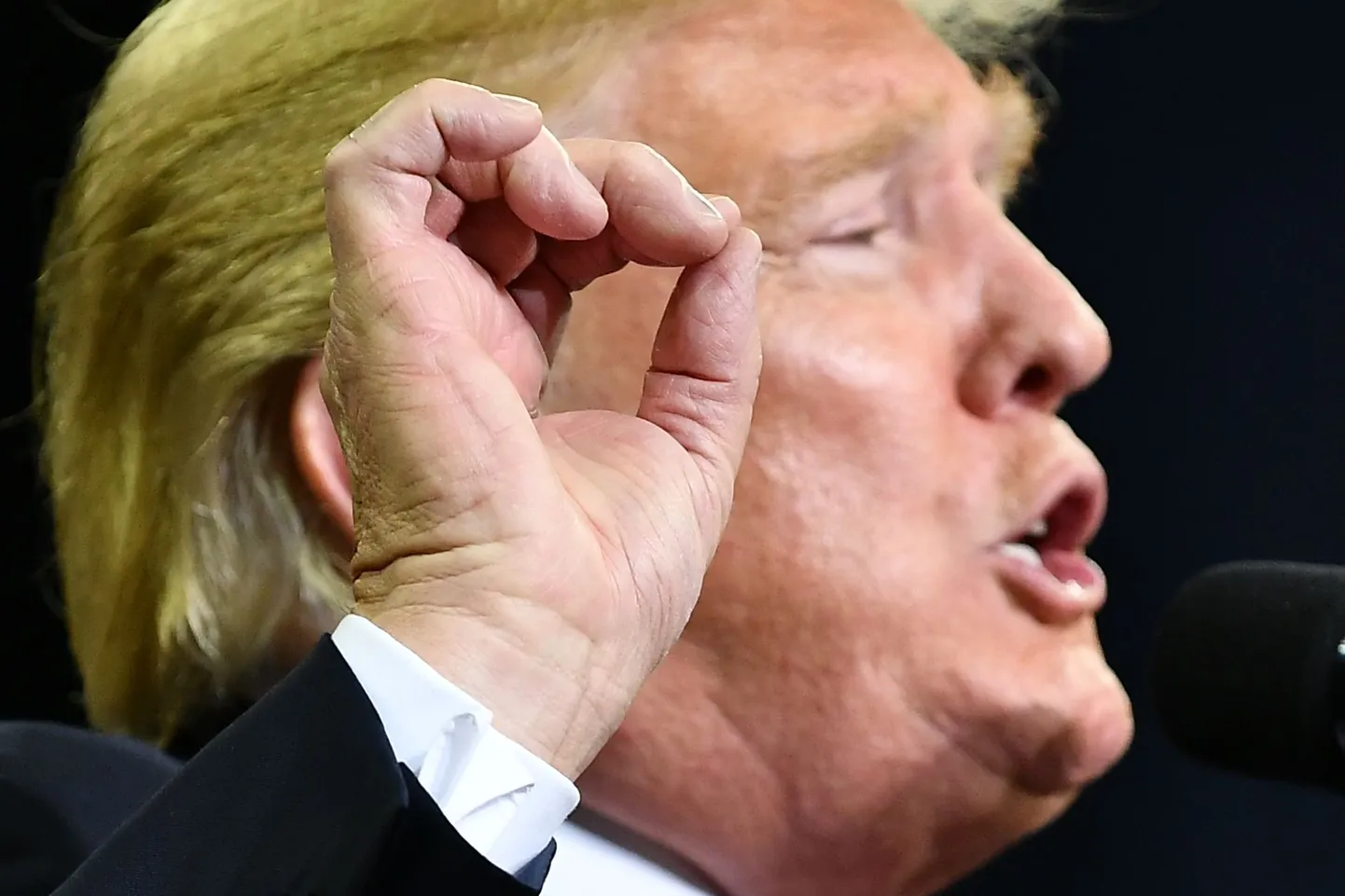USA president Donald Trump.
