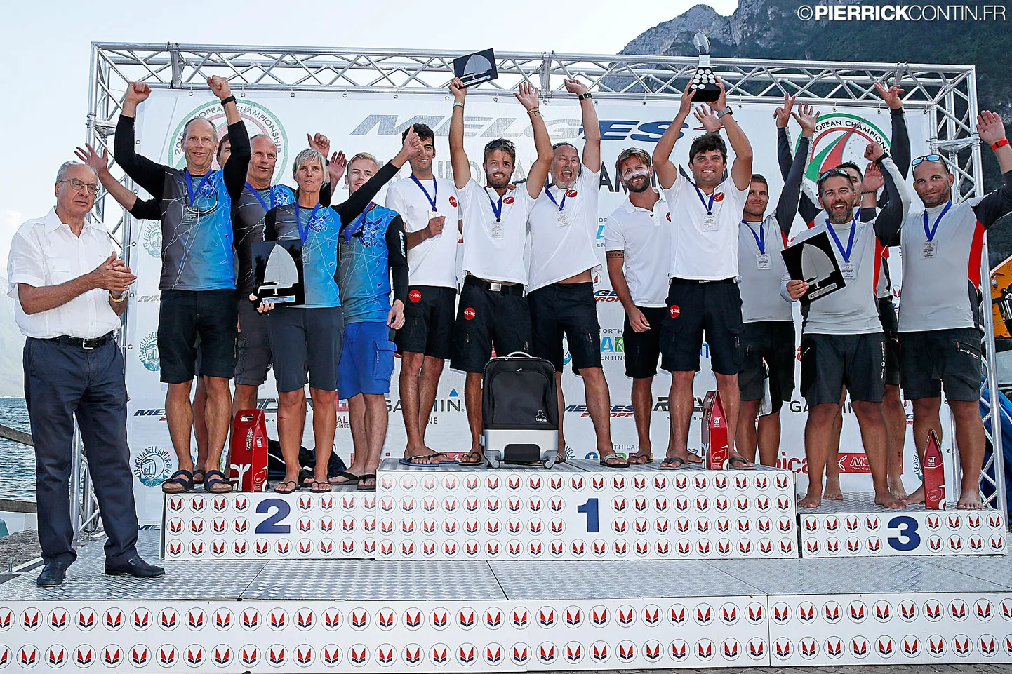 Melges 24 EM-i amatööride arvestuse poodium