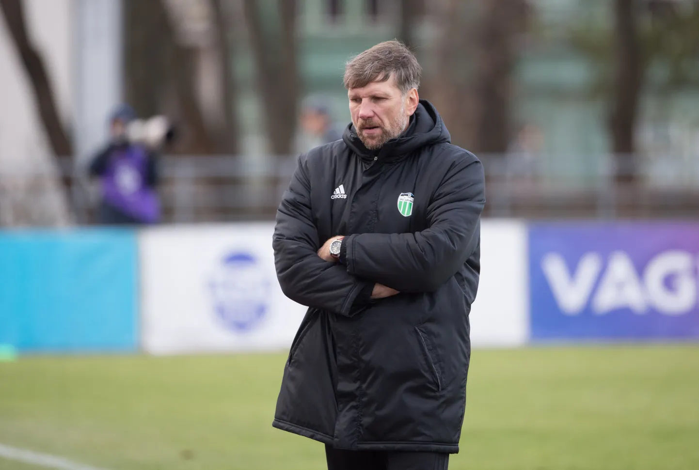 FC Levadia peatreener Igor Prins.