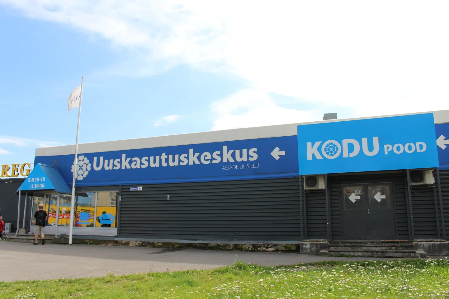 Uuskasutuskeskus Tallinnas.