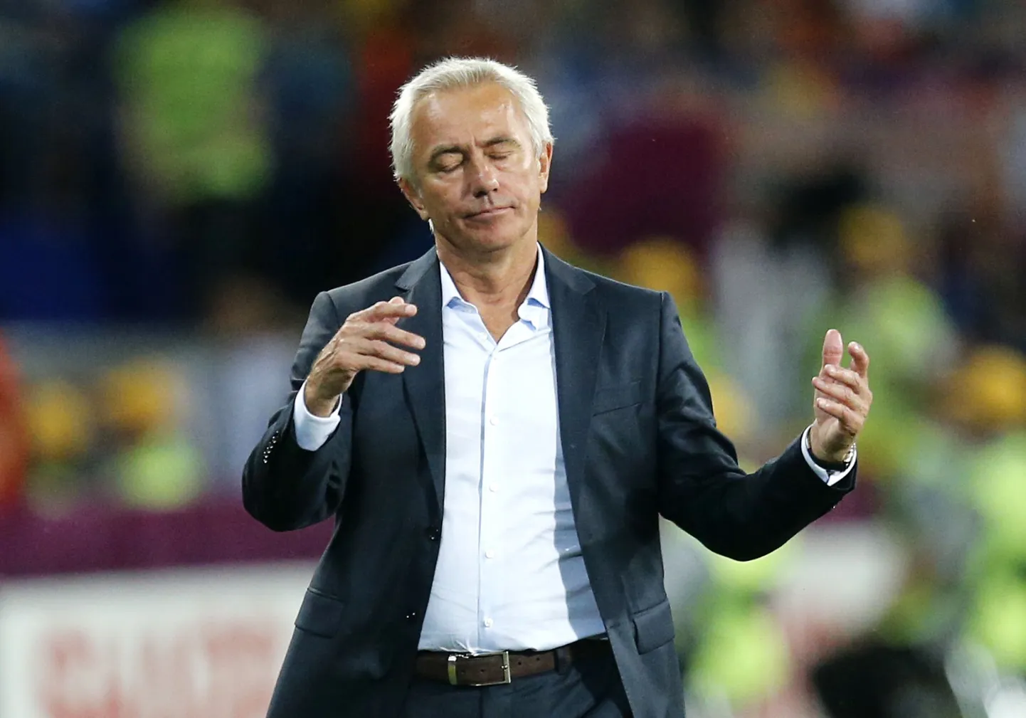 Hollandi jalgpallikoondise peatreener Bert van Marwijk.