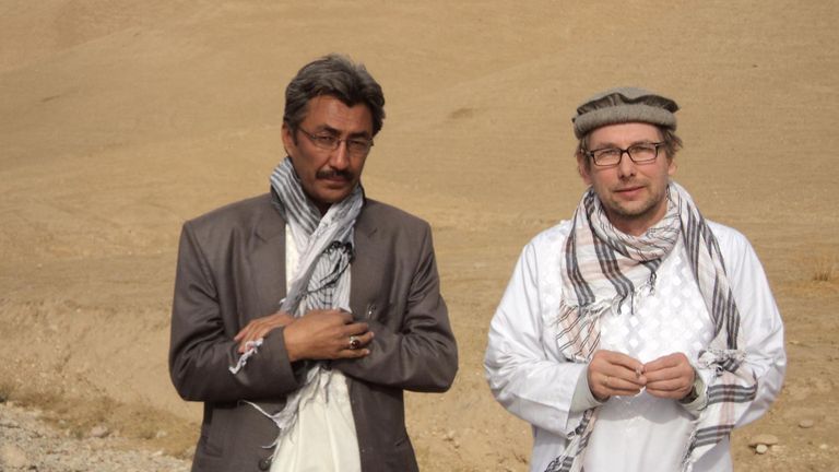 Mohsin ja Vahur Laiapea Põhja-Afganistanis. FOTO: