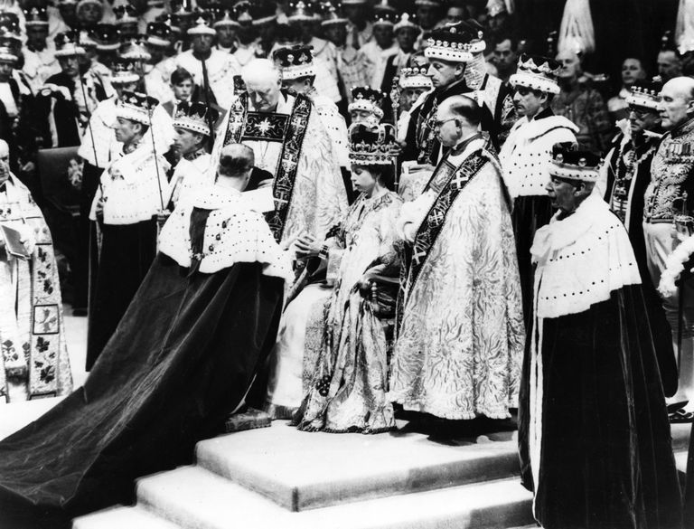 Kuninganna Elizabeth II kroonimine 2. juunil 1953 Westminster Abbeys