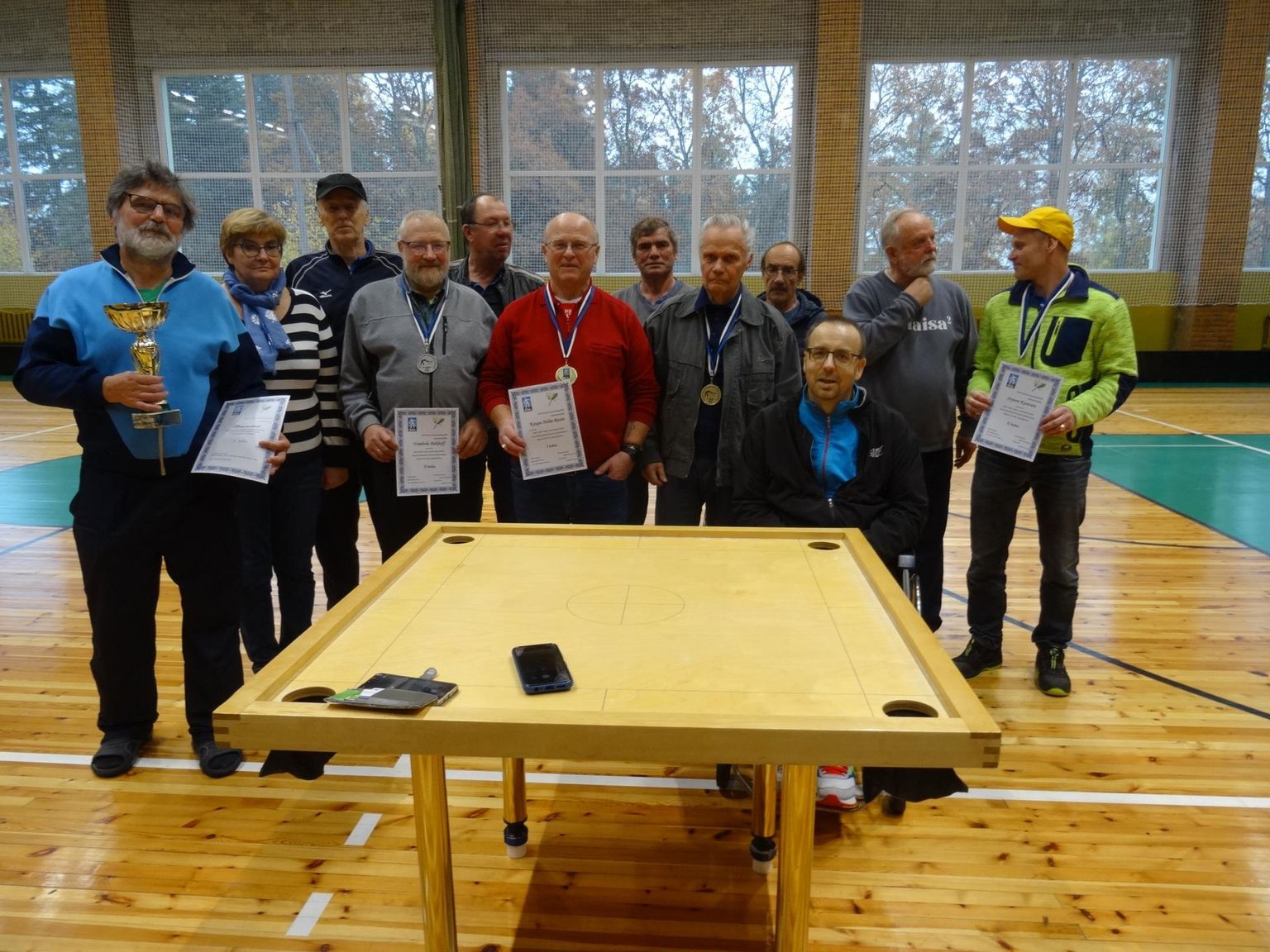 Eesti spordiveteranide liidu koroona meistrivõistlustel osales 13 pärnumaalast.