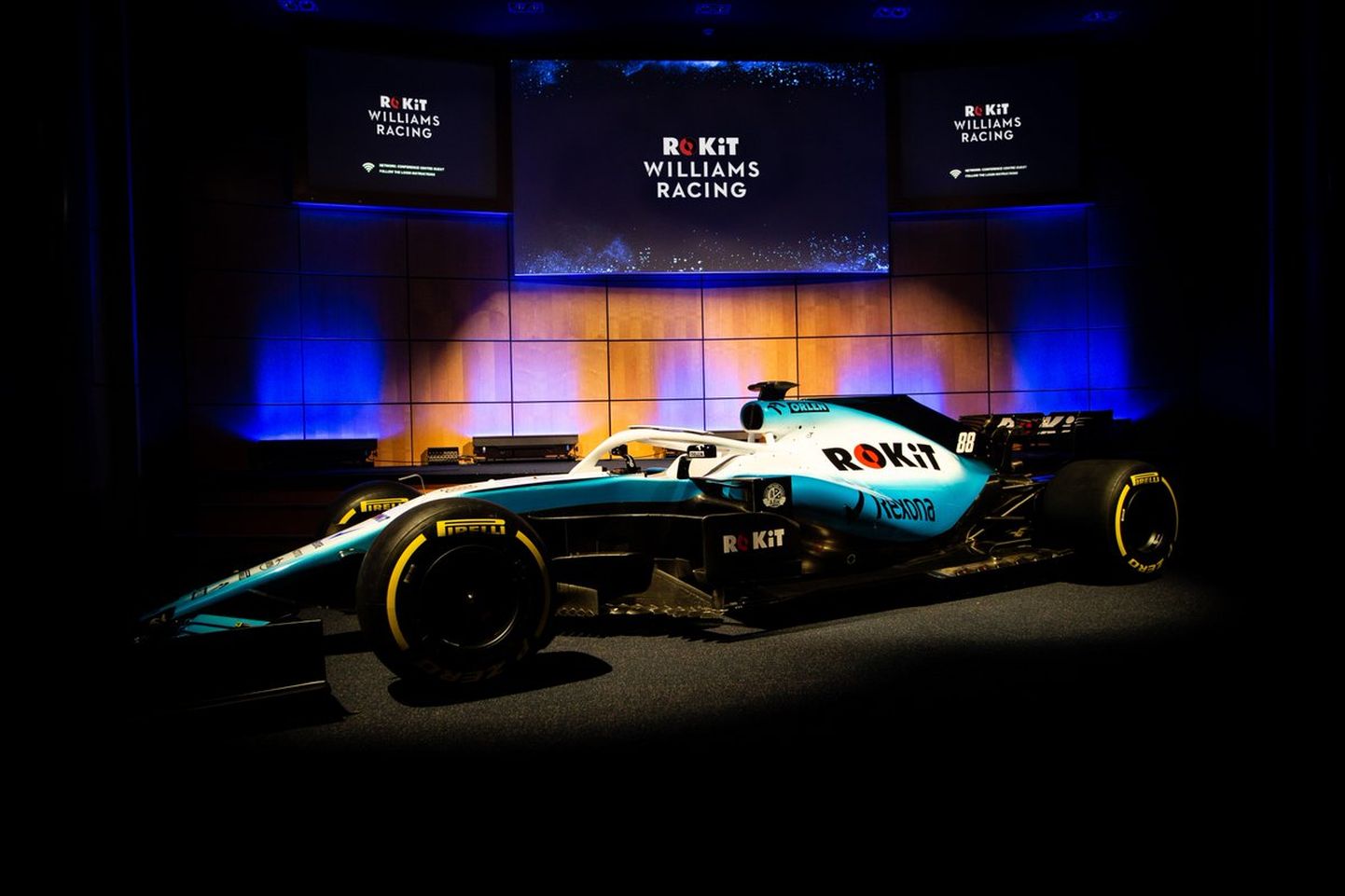 Williamsi uus värvilahendus F1-sarjas.