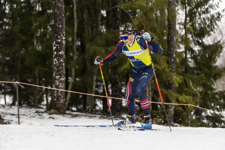 Norra laskesuusataja Isak Frey.