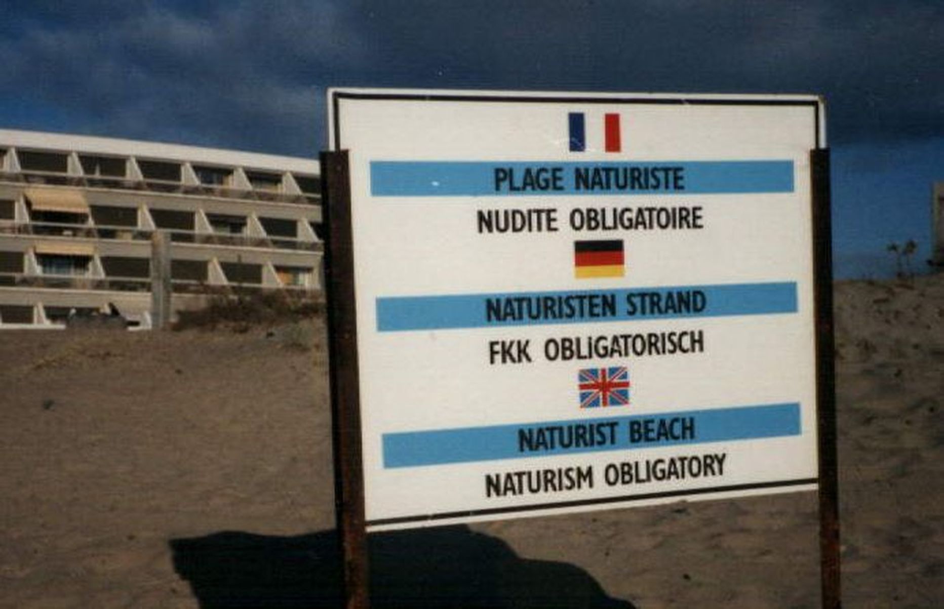 Cap d`Agde nudistide ranna silt