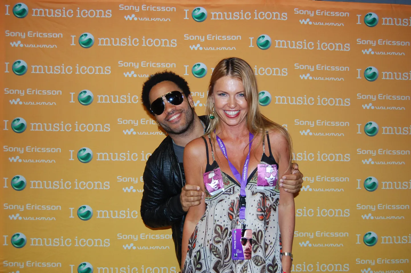 Lenny Kravitz ja Anu Saagim