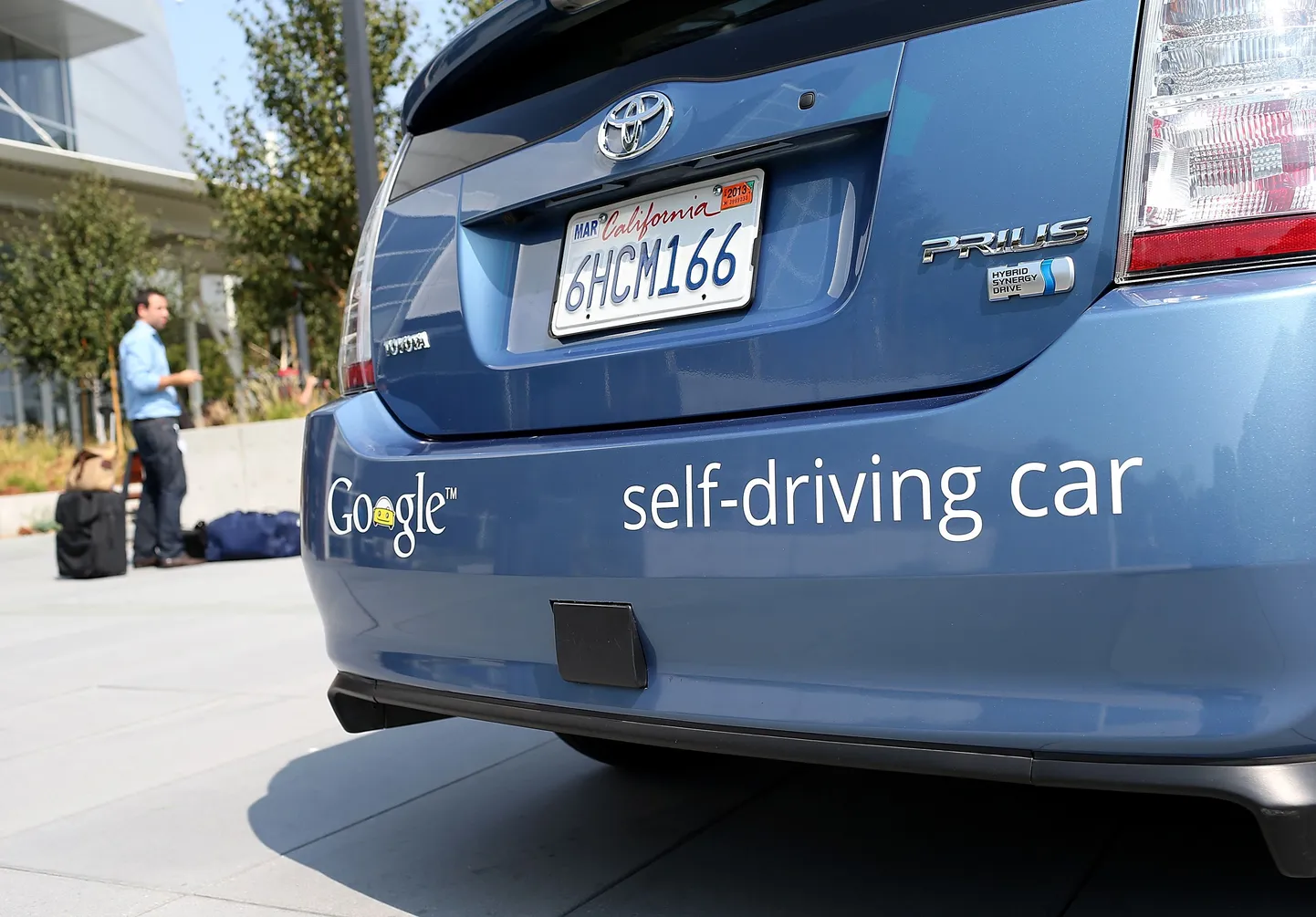 Google´i poolt isesõitvaks autoks ümber ehitatud Toyota Prius.
