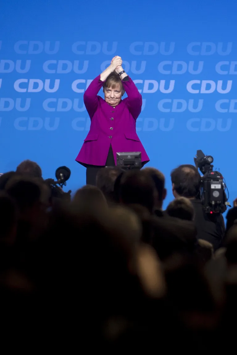 Angela Merkel.