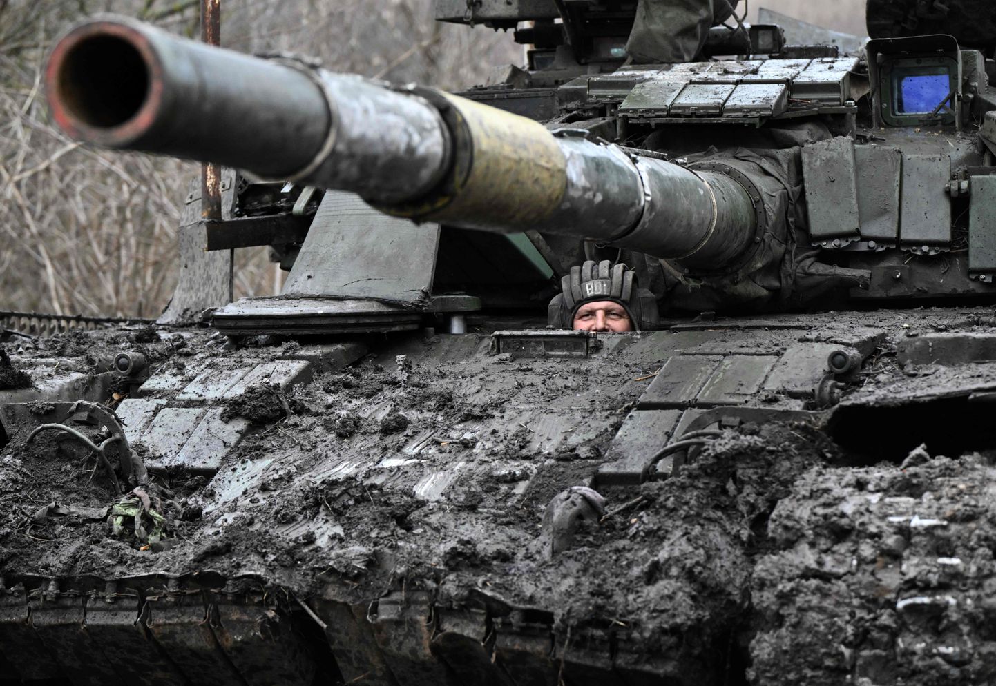 Ukraina tank Bahmuti lähistel. 5. veebruar 2024.