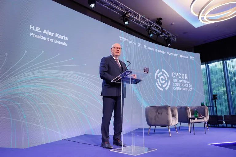 President Alar Karis.