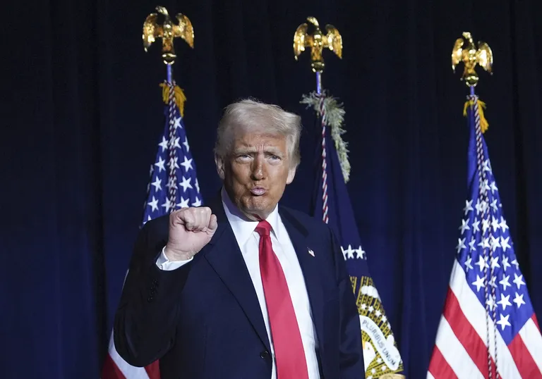 Дональд Трамп посещает Национальный молитвенный завтрак в отеле Washington Hilton, 6 февраля 2025 года, Вашингтон.