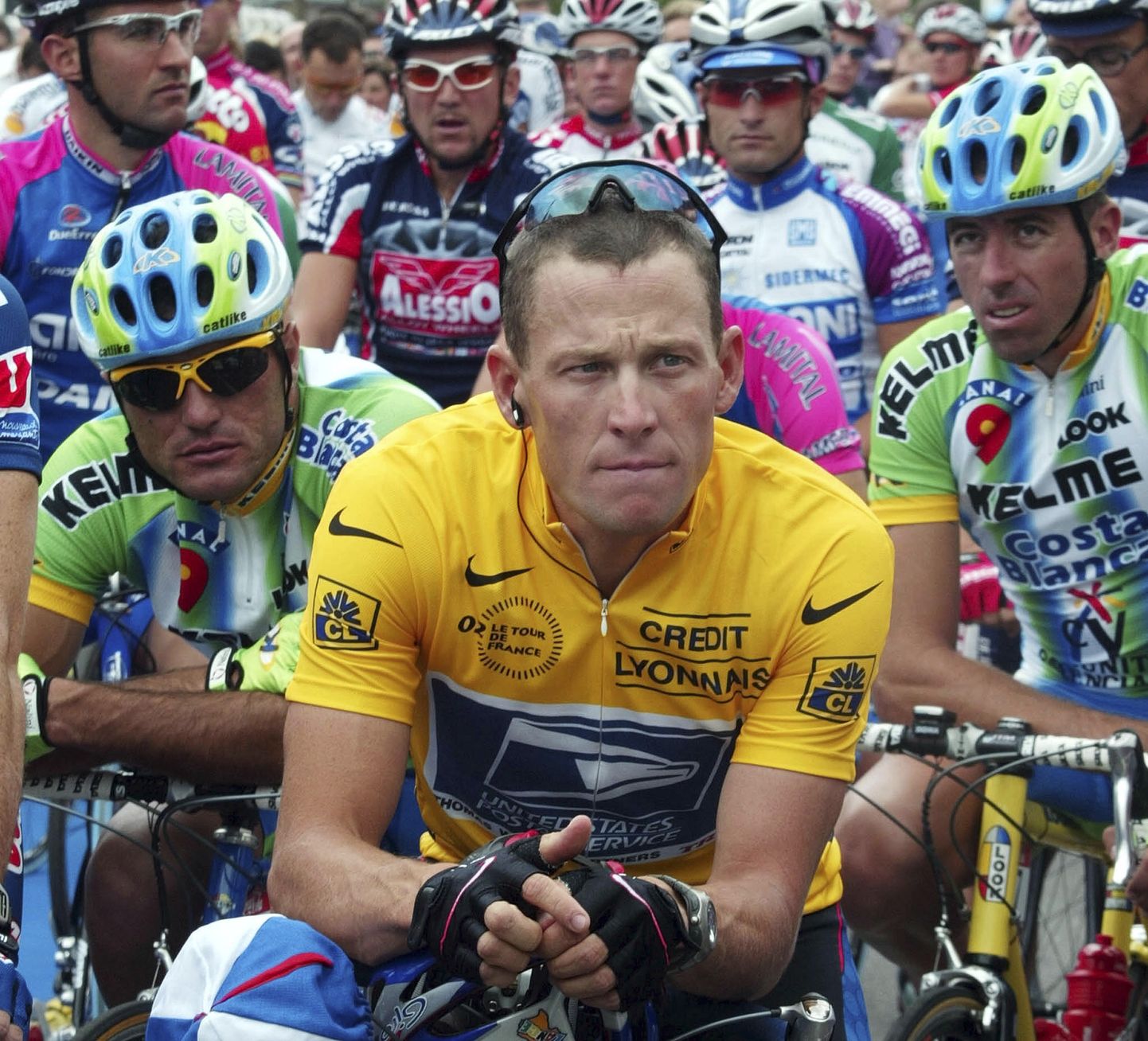 Lance Armstrong Tour de France'il