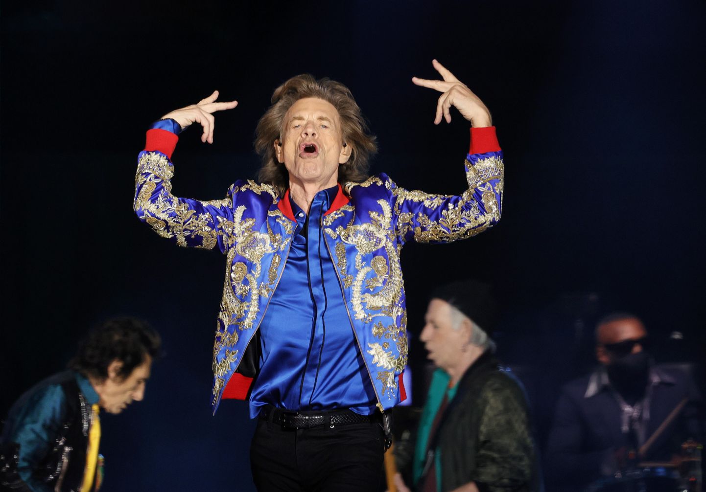Rolling Stones ja Mick Jagger esinemas 6. novembril 2021 USAs Nevadas Las Vegases