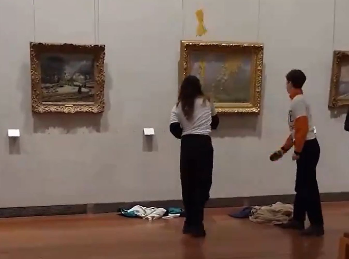 Aktivistid rüüstasid veel üht Claude Monet' maali.