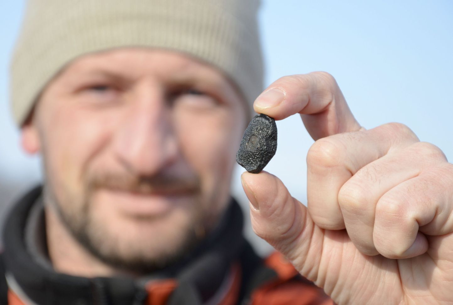 Tšeljabinski meteoriidist pärit tükk
