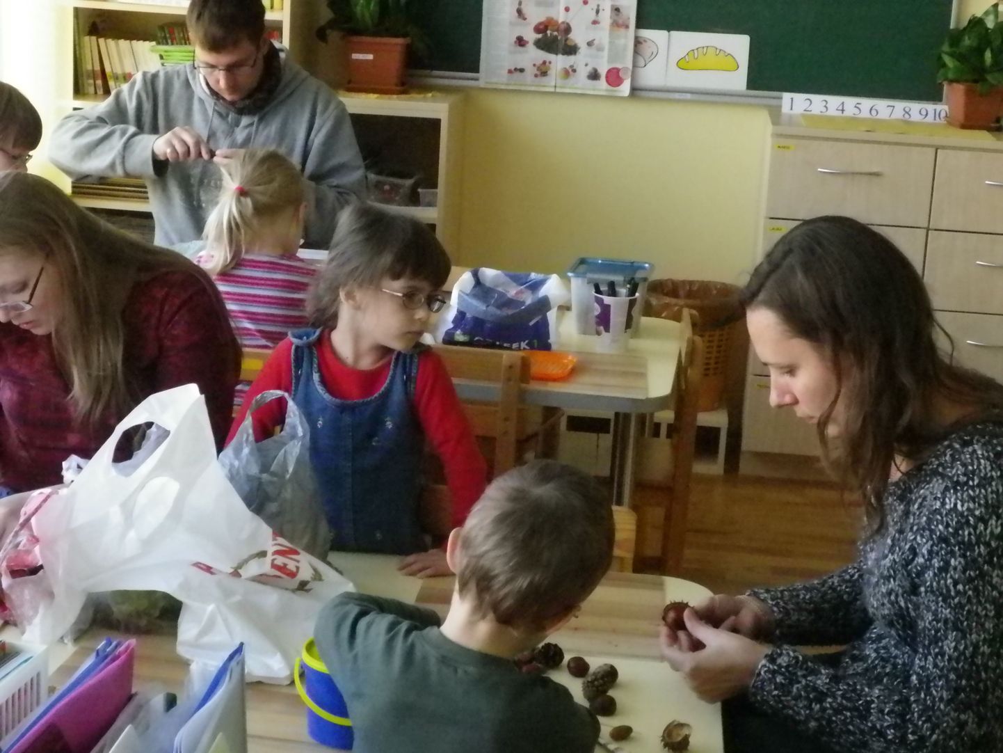 Leivanädala perepäev Pärnu Mai lasteaias.