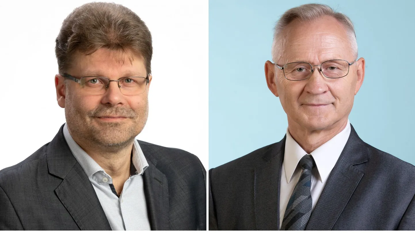 Audoktori kraadiga pärjati Riho Altnurme (vasakul) ja Madis Noppel.