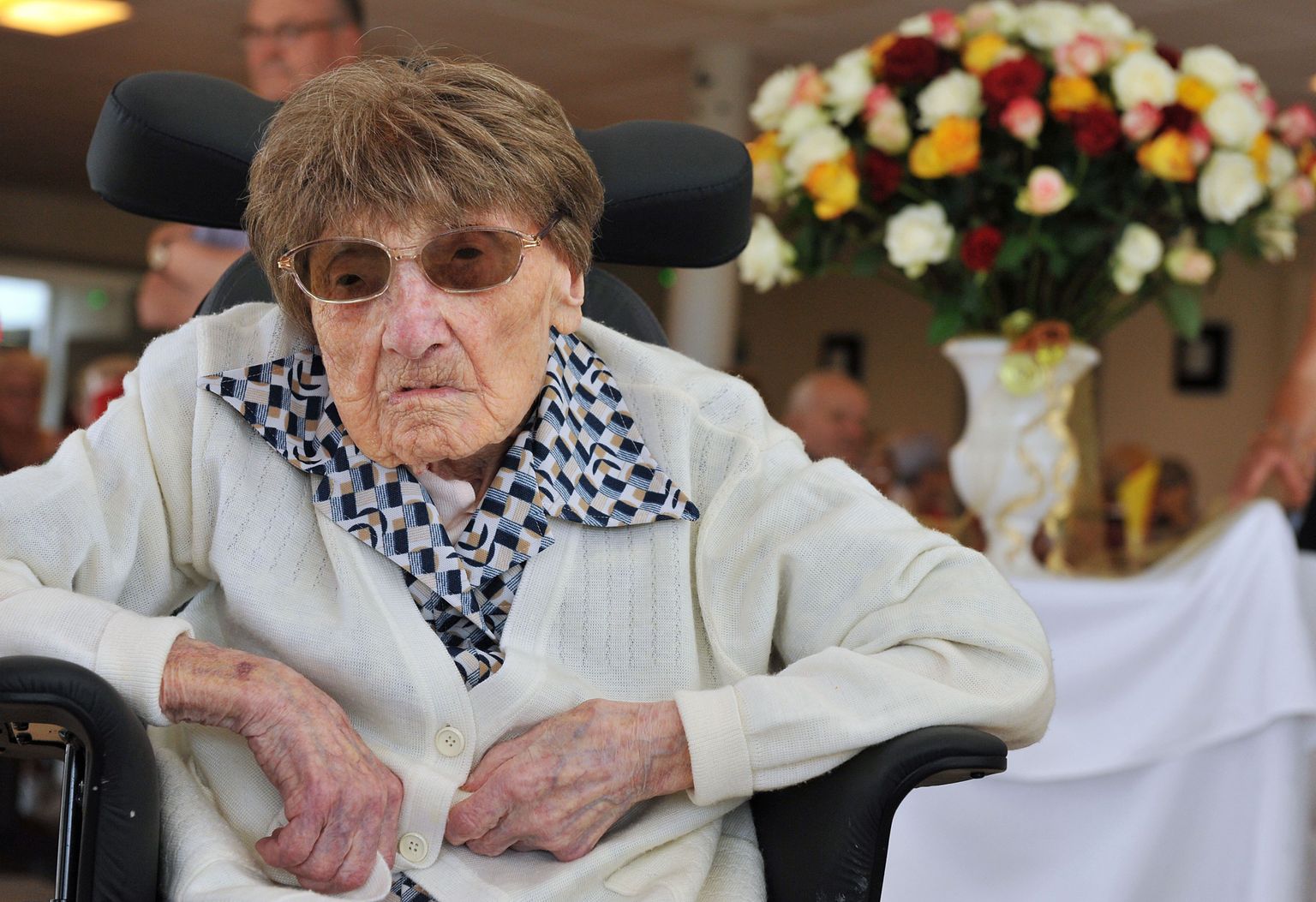 Marie-Therese Bardet tähistamas oma 114. sünnipäeva 2. juunil
