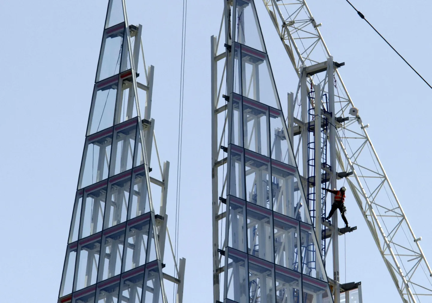 ELi kõrgeim hoone The Shard peaks Londoni kesklinnas valmima maikuus.