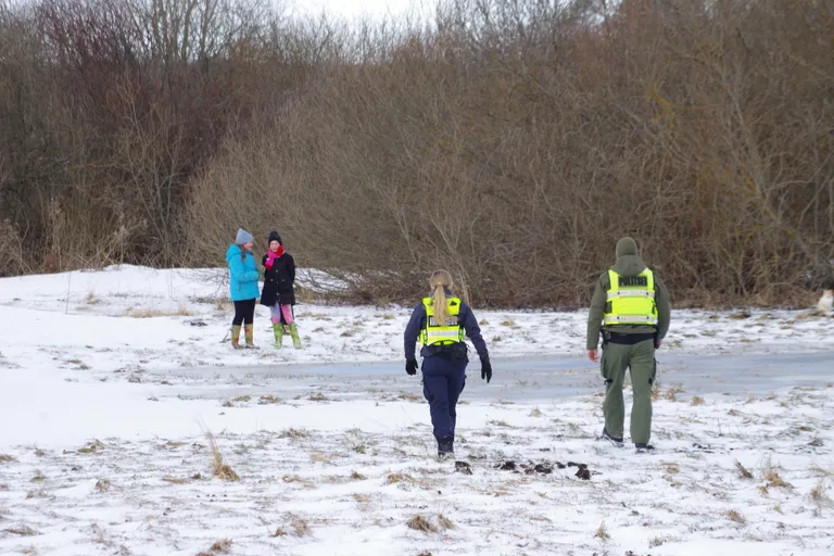 Piirivalvurid lähevad uurima, kes need pühapäeva ennelõunal võsa vahel ringi luusivad. Selgus, et kohalikud lapsed nautisid kevadhommikut.