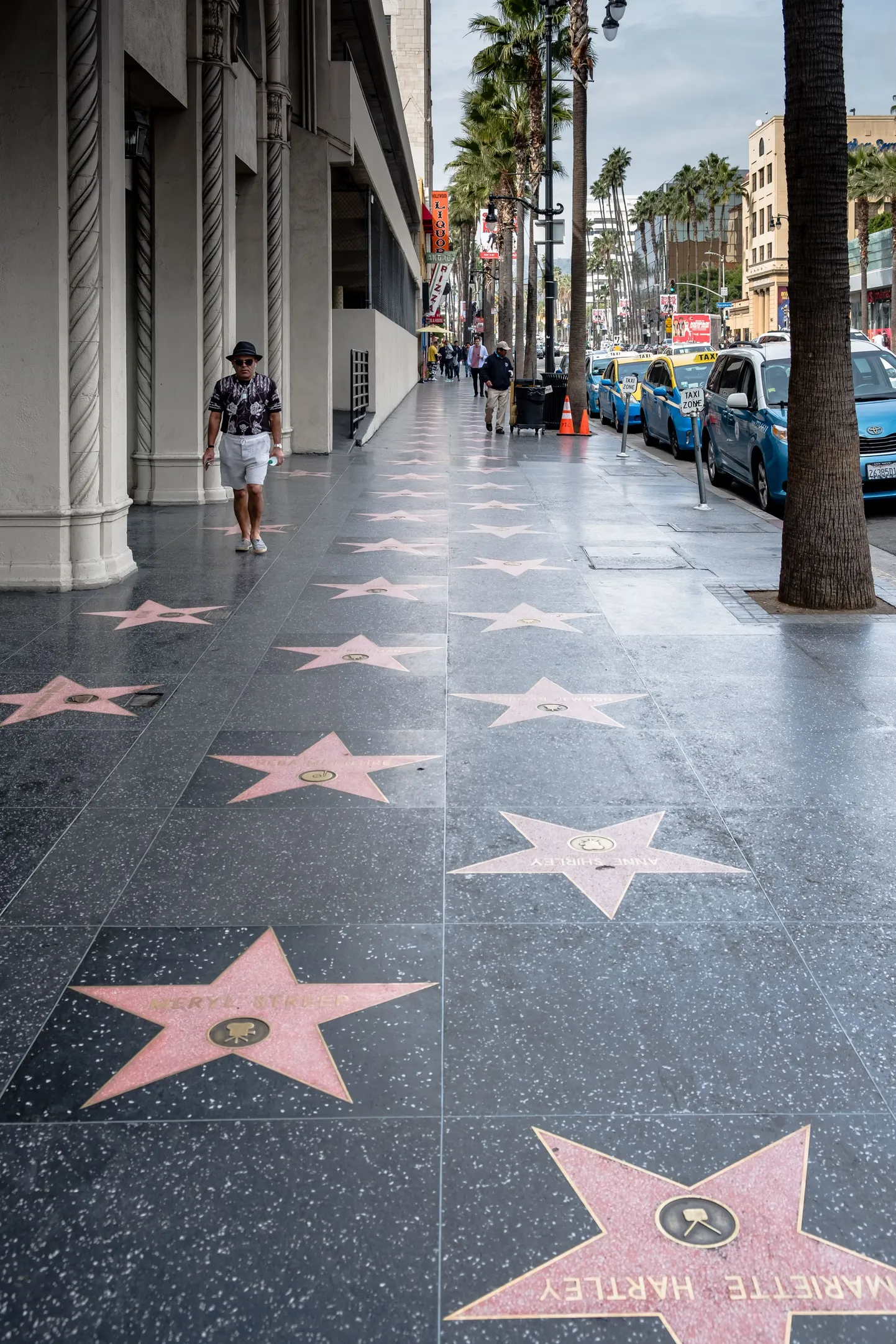 Hollywoodi kuulsuste allee.