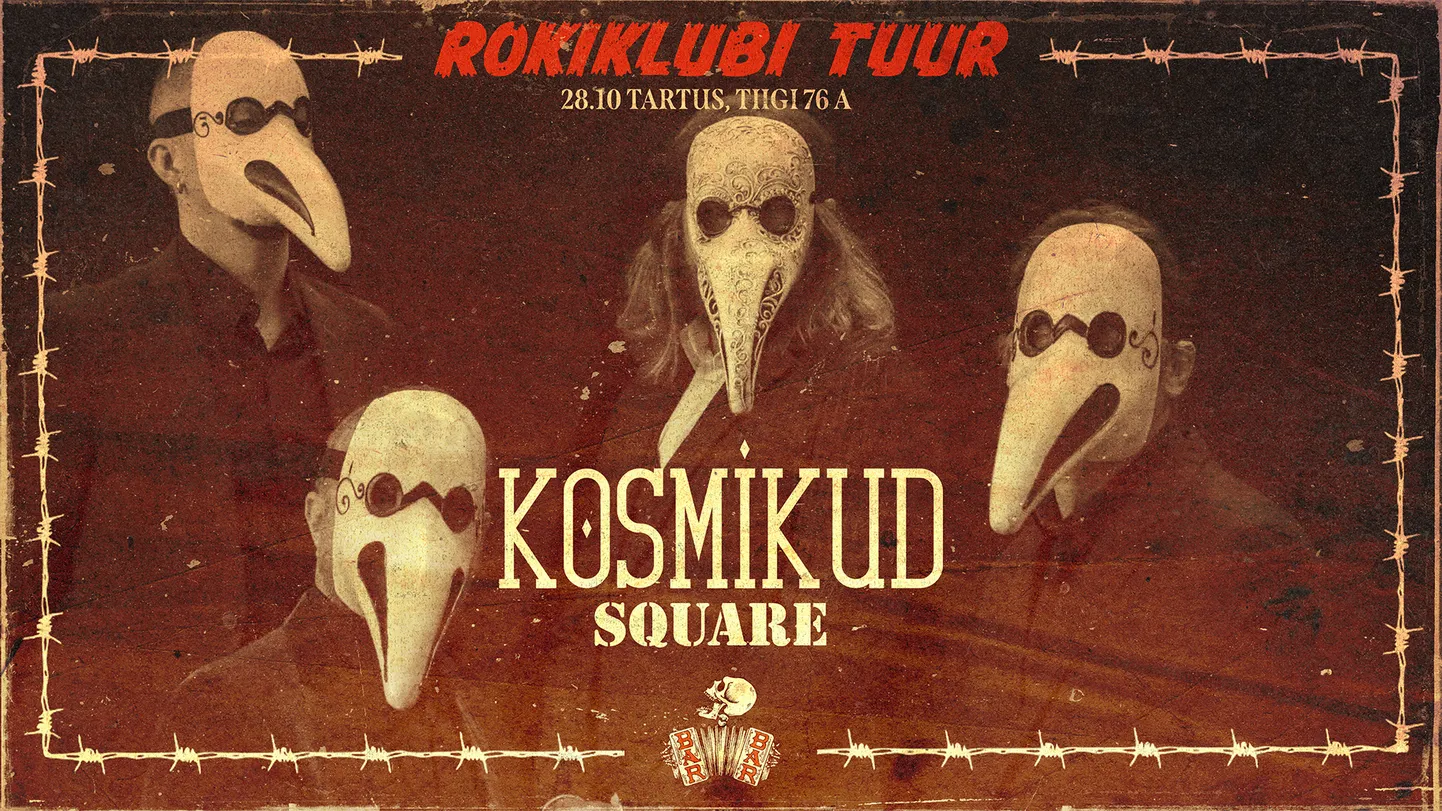 Kosmikud+Square kontsert Tartus