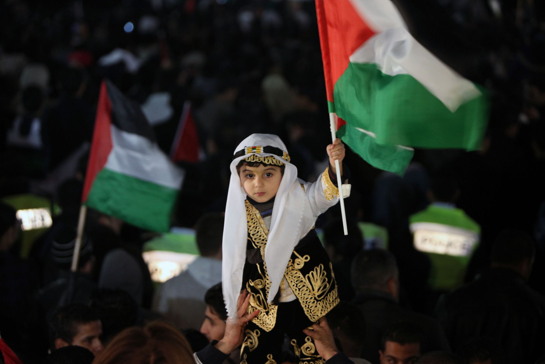 Палестинцы радуются признанию со стороны мирового сообщества