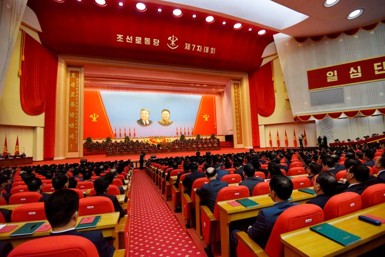 Põhja-Korea Töölispartei 7. kongress. Foto: KYODO/REUTERS/Scanpix