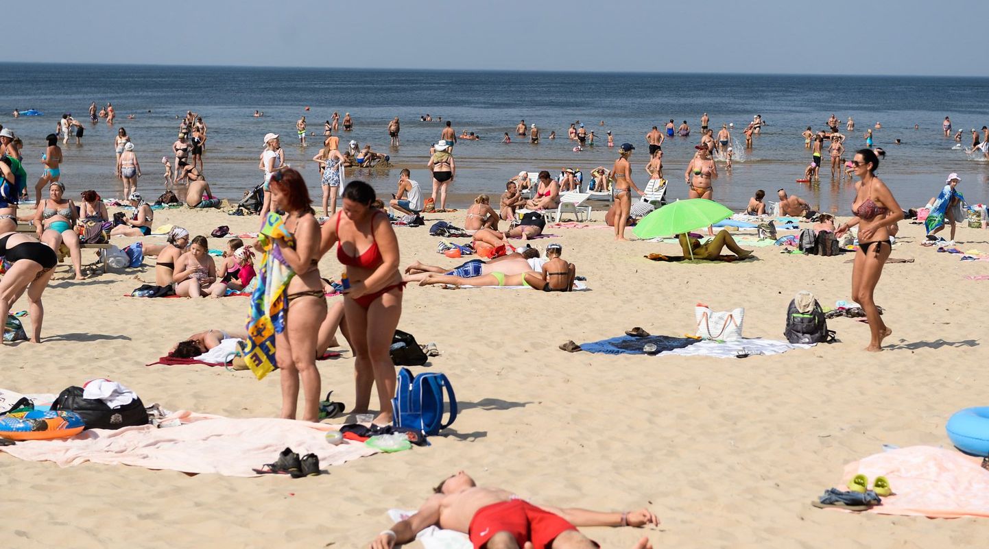 Латвийский пляж. Иллюстративное фото.