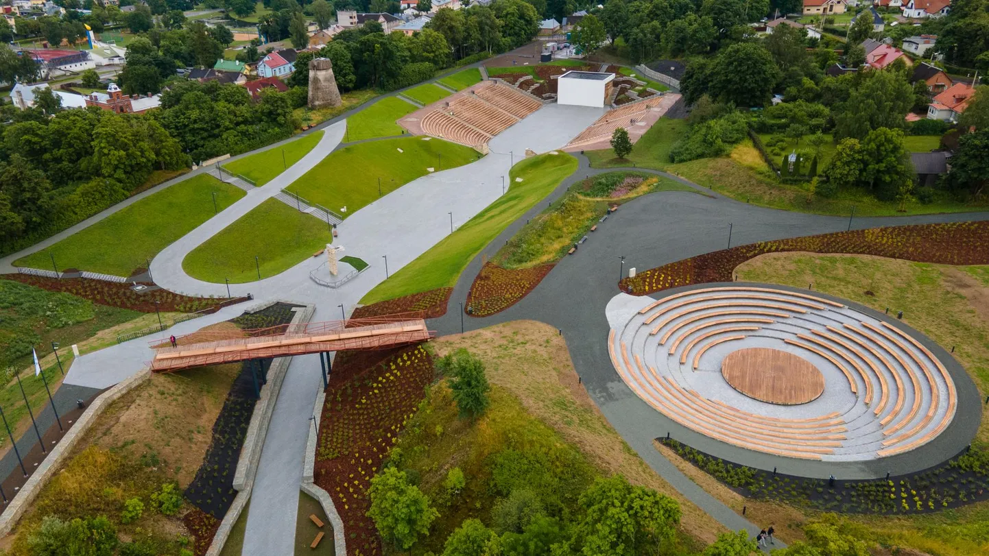 Rakvere Vallimäel valmis 2020. aasta suvel ligi seitsmel hektaril laiuv unikaalne vabaõhukeskus.