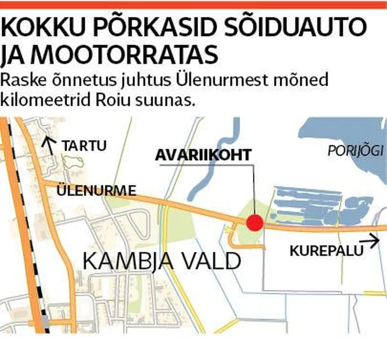 В этом в Эстонии произошло более 1030 ДТП, в которых в общей сложности погибли 38 человек, пострадали 1165 человек. В связанных с мотоциклами ДТП в этом году погибли трое и пострадали 84 человека