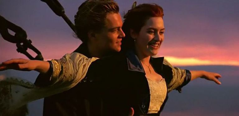 Kaader filmist «Titanic», pildil Kate Winslet ja Leonardo DiCaprio