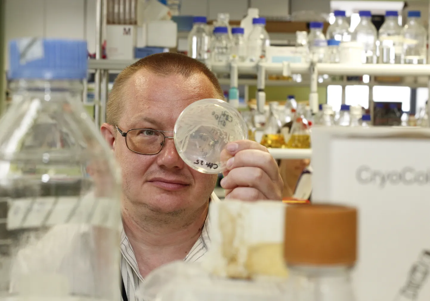 Tartu ülikooli tehnoloogiainstituudi professor ja reoveeuuringute juht Tanel Tenson.