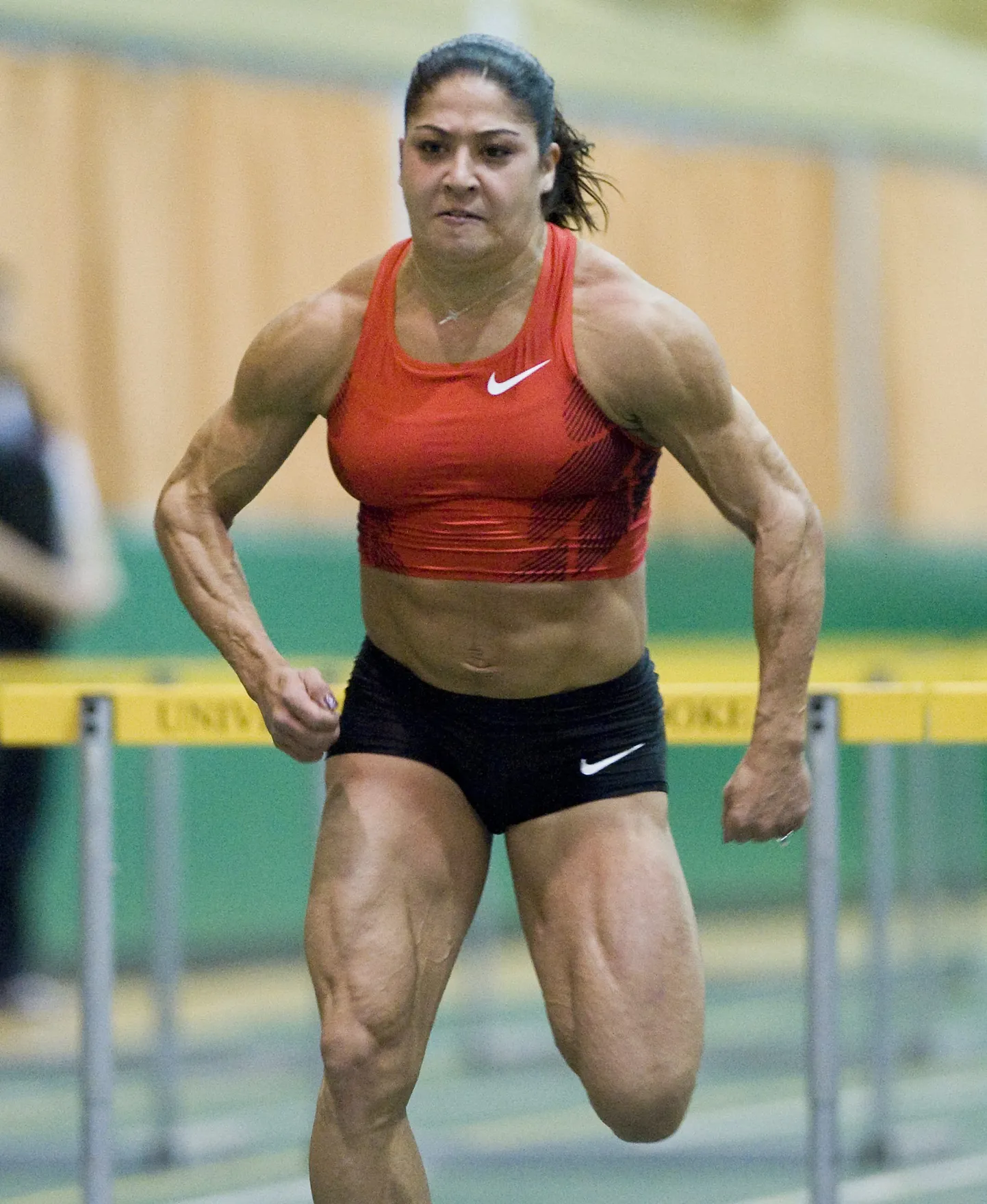 Viis kuud tagasi emaks saanid Priscilla Lopes-Schliep naasis nädalavahetusel jooksurajale.