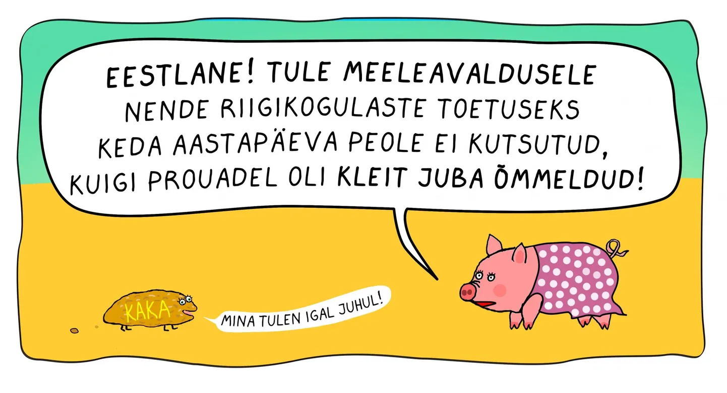 Teeme rahval tuju paremaks.