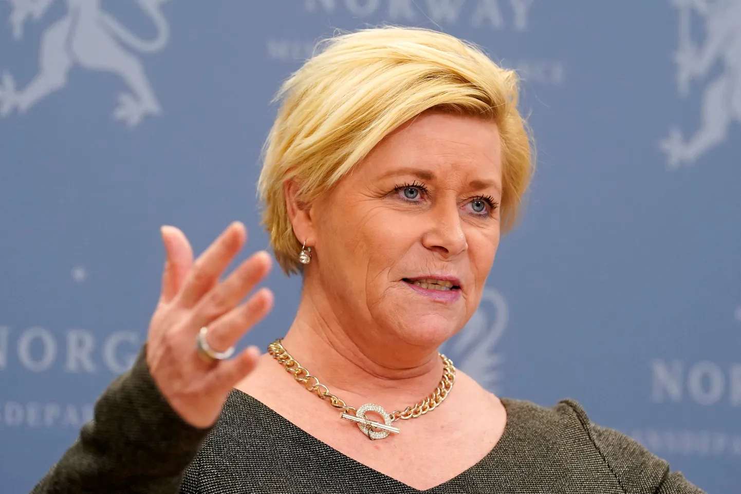 Norra rahandusminister Siv Jensen