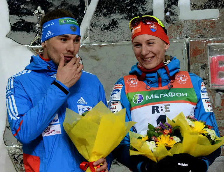 Anastassija Kuzmina ja Anton Šipulin