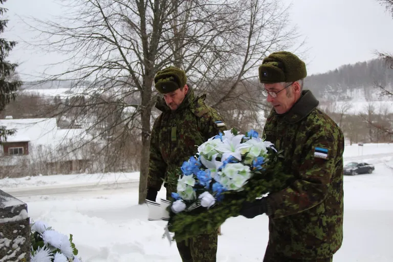 Vabadussõjas langenute mälestuspäev Otepääl.