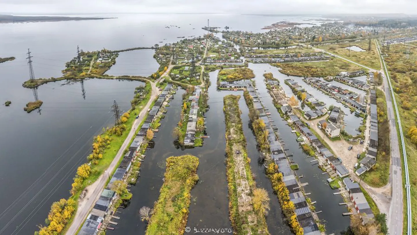 «Narva Veneetsia» on üks näituse huvitavamaid ja üllatavamaid jäädvustusi.