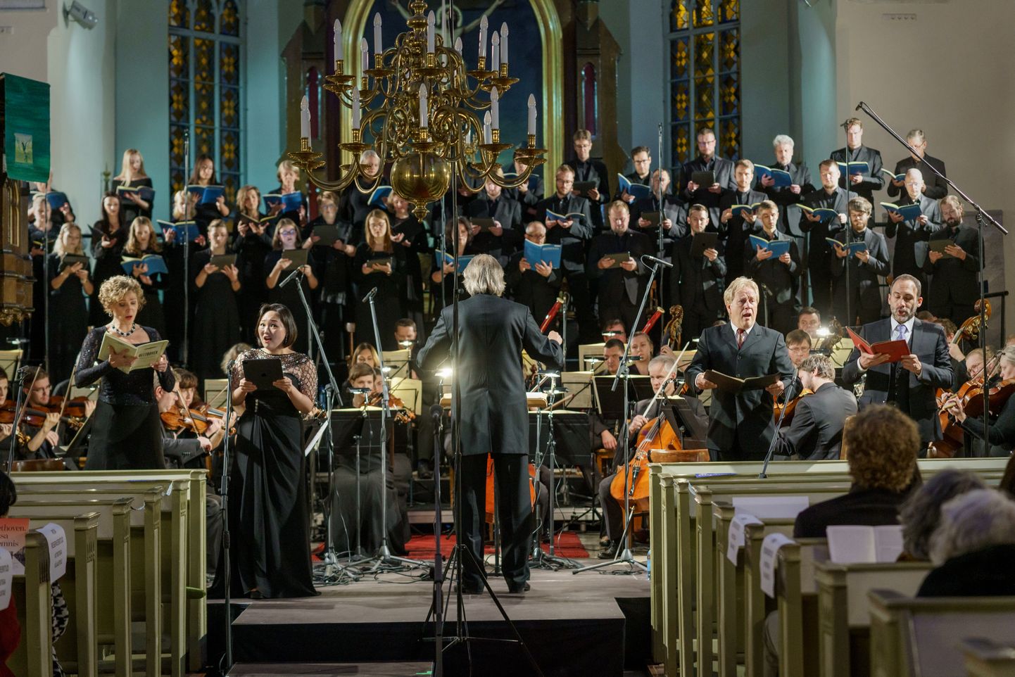 Tallinna Jaani kirikus toimus Beethoveni «Missa solemnis» kontsert.