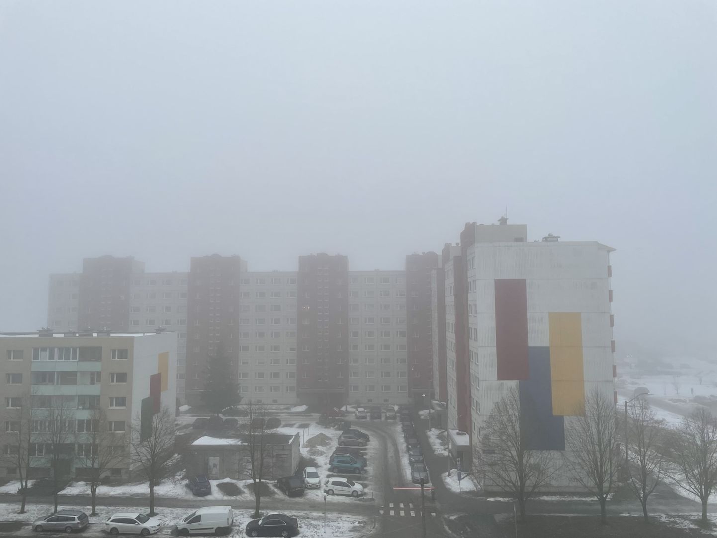 Туман в Ласнамяэ.