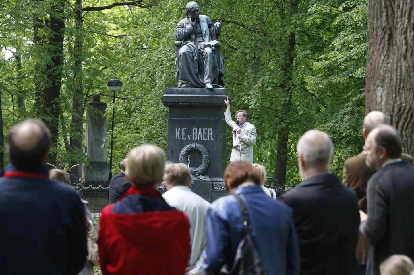 Juubeliüritus Baer 220 (pildil kõneleb Enrico Talvistu).
