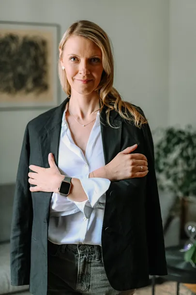 Psihoterapeite Evija Vilka.